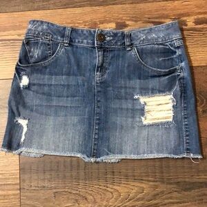 Denim Mini skirt